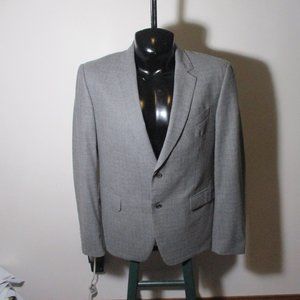 Men's JOHN VARVATOS Gray Wool Blazer Suit Jacket Size 42R NEW